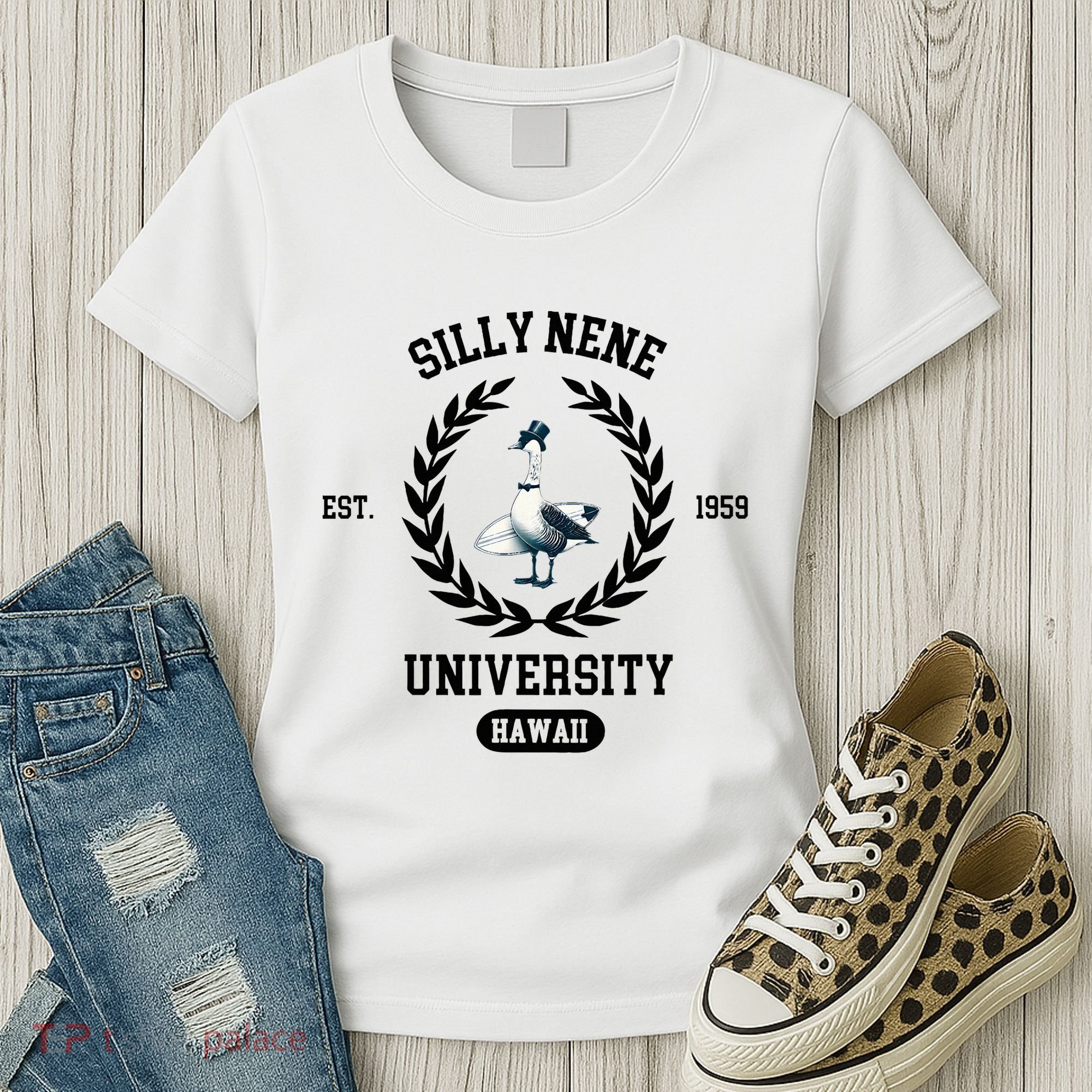 Silly Goose Hawaii Silly Nene Goose Women's T-Shirt