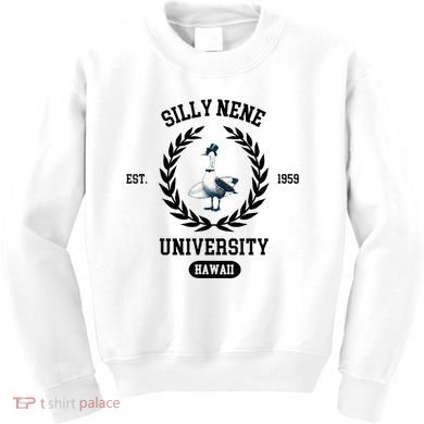 Silly Goose Hawaii Silly Nene Goose Kids Sweatshirt