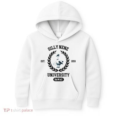 Silly Goose Hawaii Silly Nene Goose Kids Hoodie