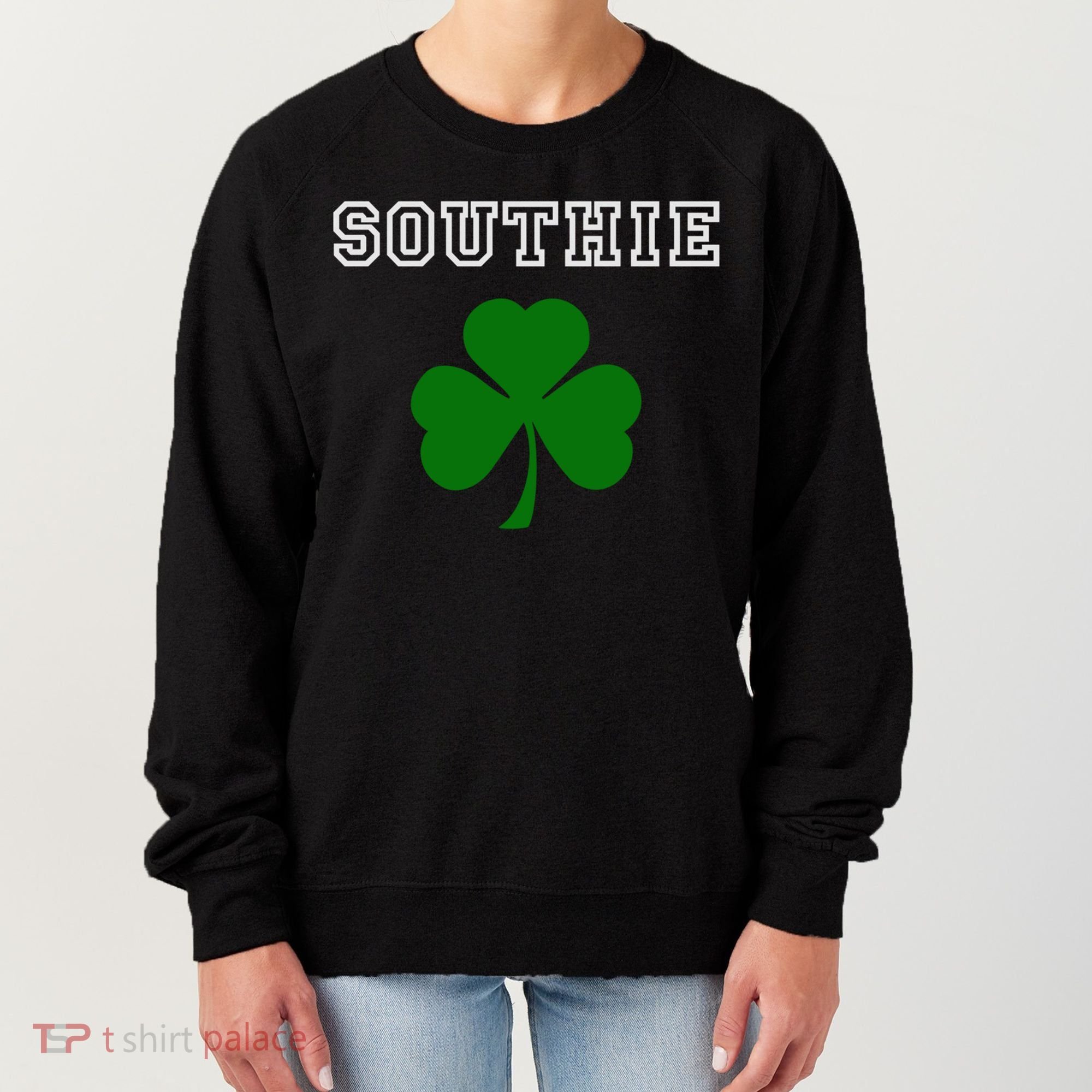 Southie Gift Irish Shamrock Classic Gift Women's Sweatshirt