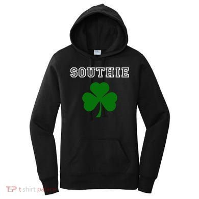 Southie Gift Irish Shamrock Classic Gift Women's Hoodie