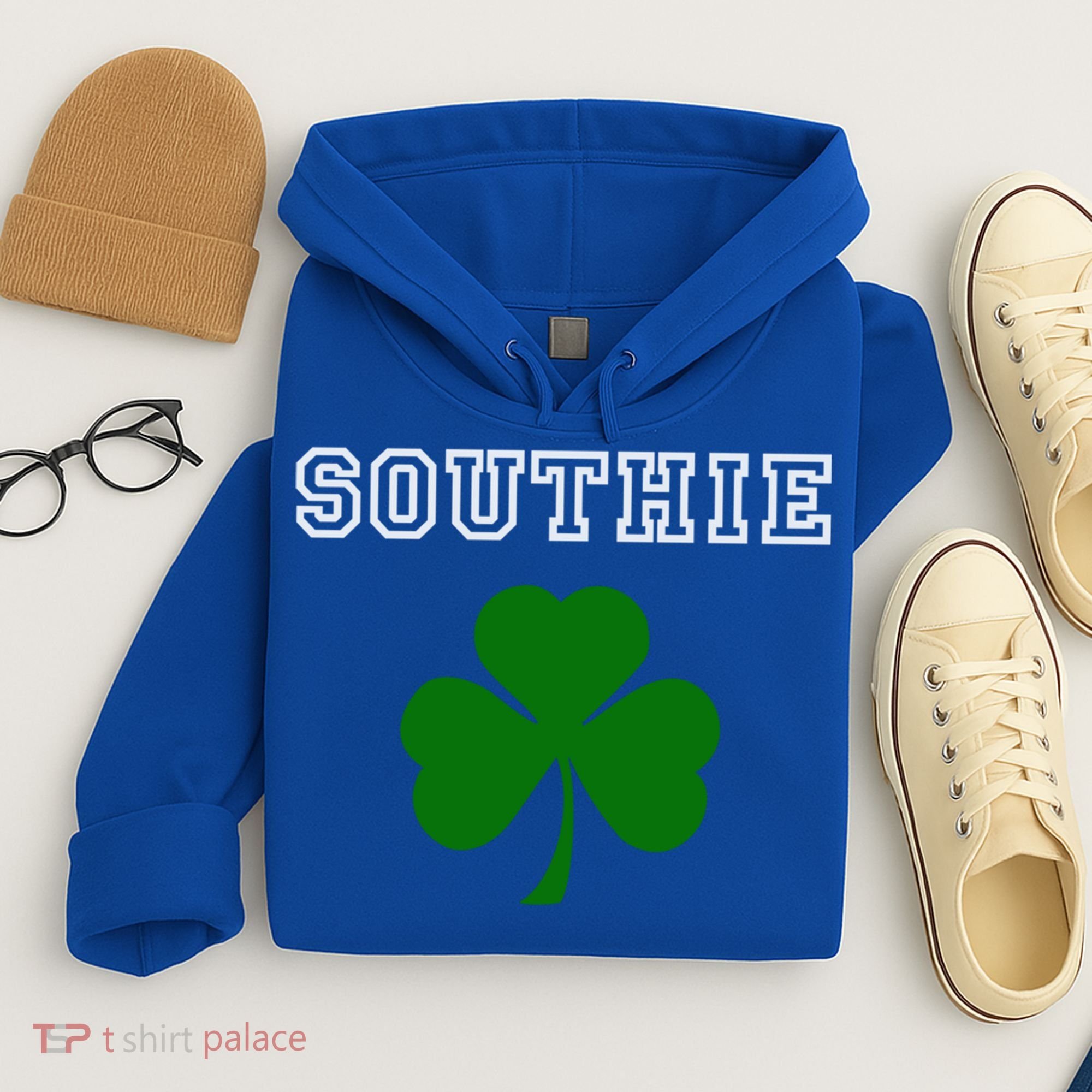 Southie Gift Irish Shamrock Classic Gift Hoodie