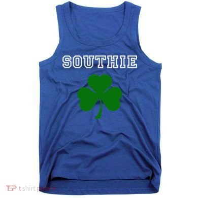 Southie Gift Irish Shamrock Classic Gift Tank Top