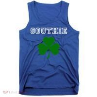 Southie Gift Irish Shamrock Classic Gift Tank Top thumb 0