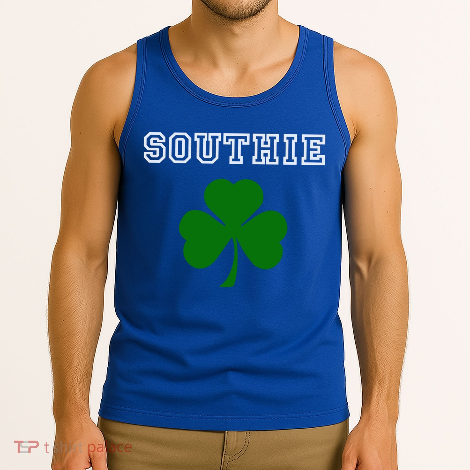 Southie Gift Irish Shamrock Classic Gift Tank Top