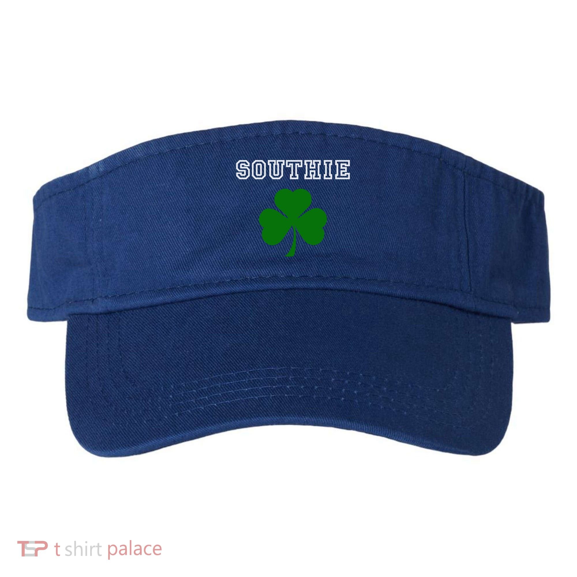 Southie Gift Irish Shamrock Classic Gift Visor