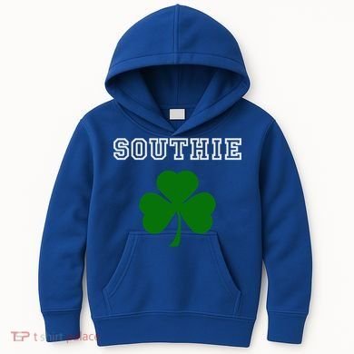 Southie Gift Irish Shamrock Classic Gift Kids Hoodie