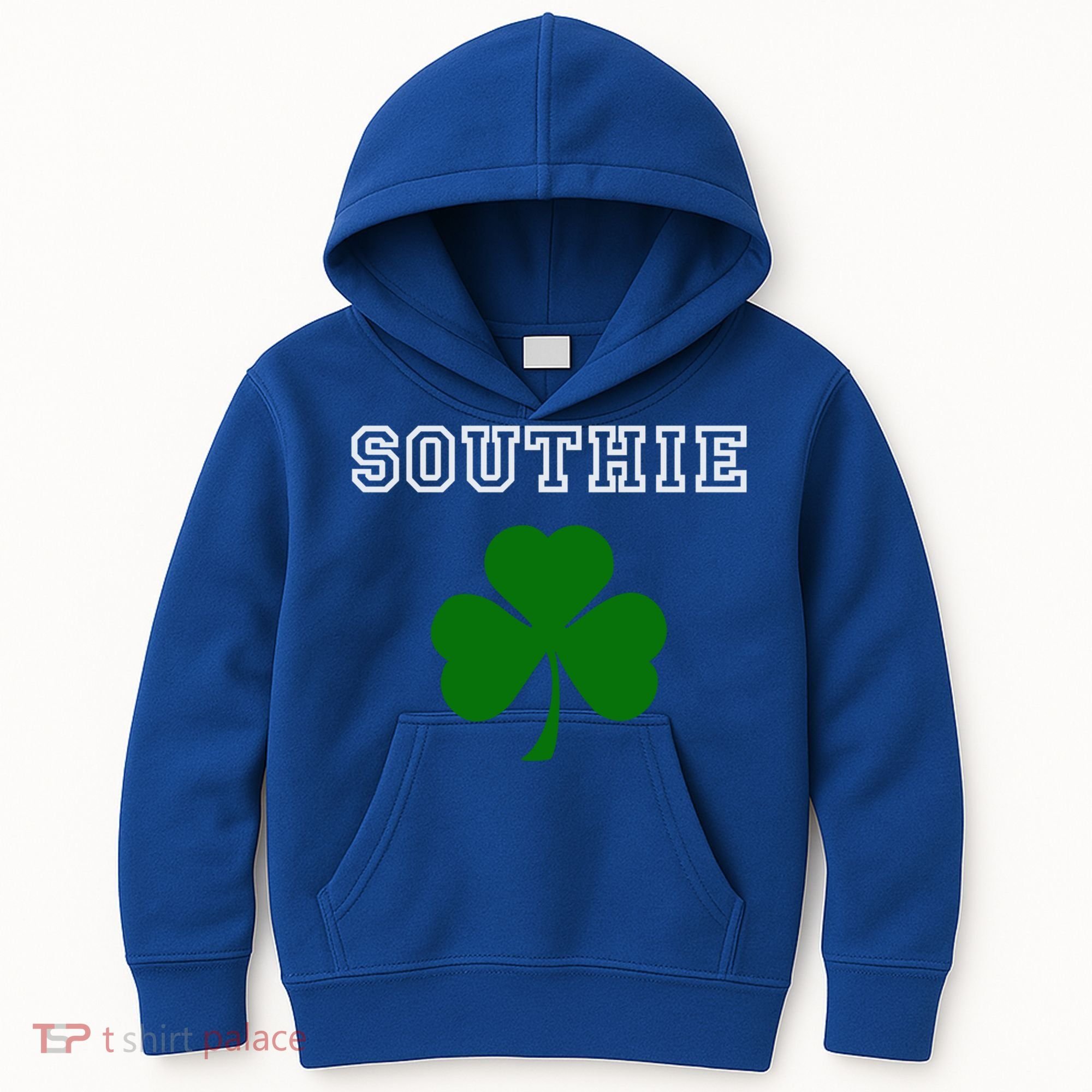 Southie Gift Irish Shamrock Classic Gift Kids Hoodie