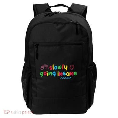 Slowly Going Insane Kidcore Clowncore Aesthetic Backpack