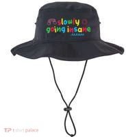 Slowly Going Insane Kidcore Clowncore Aesthetic Bucket Hat thumb 0
