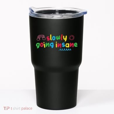Slowly Going Insane Kidcore Clowncore Aesthetic Tumbler