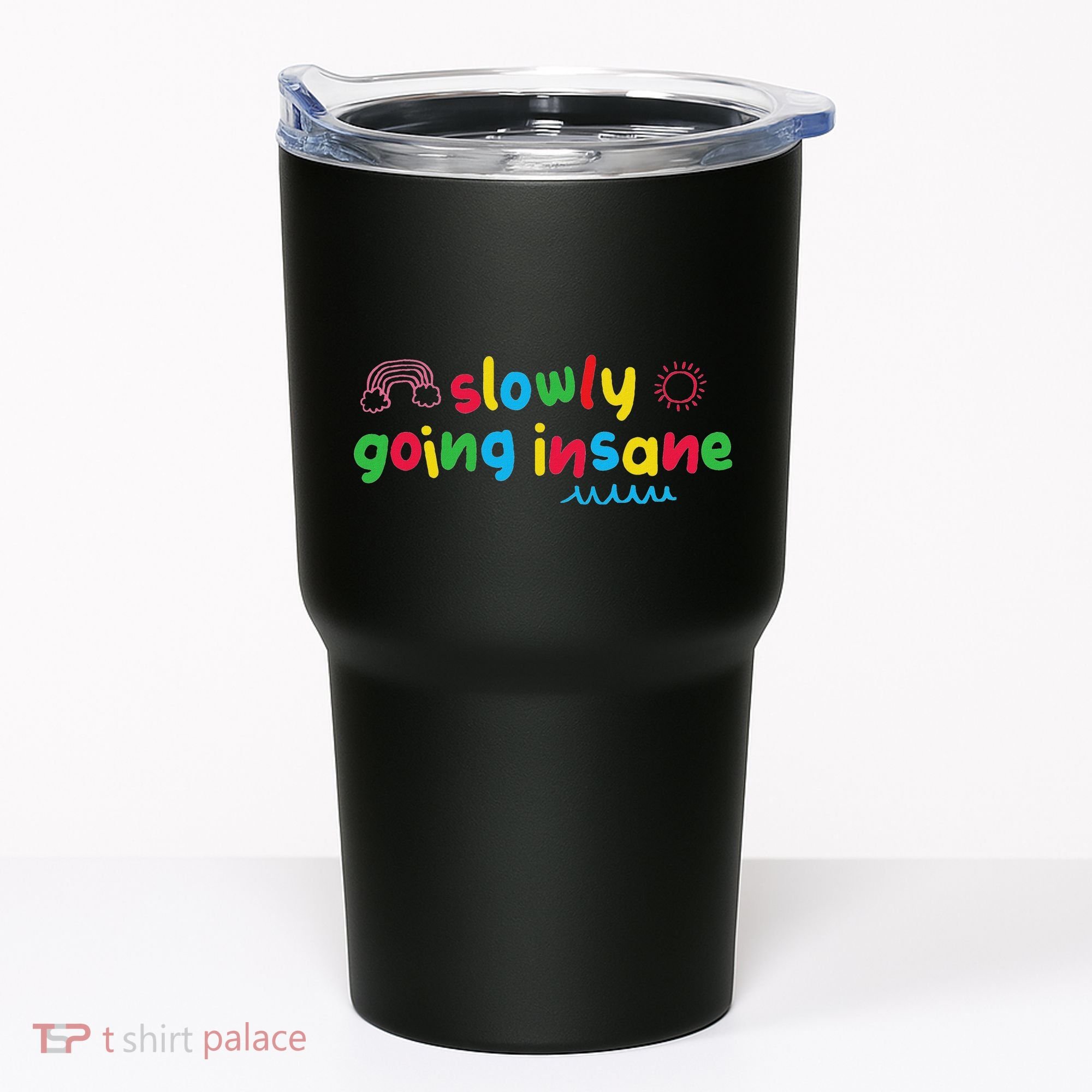 Slowly Going Insane Kidcore Clowncore Aesthetic Tumbler
