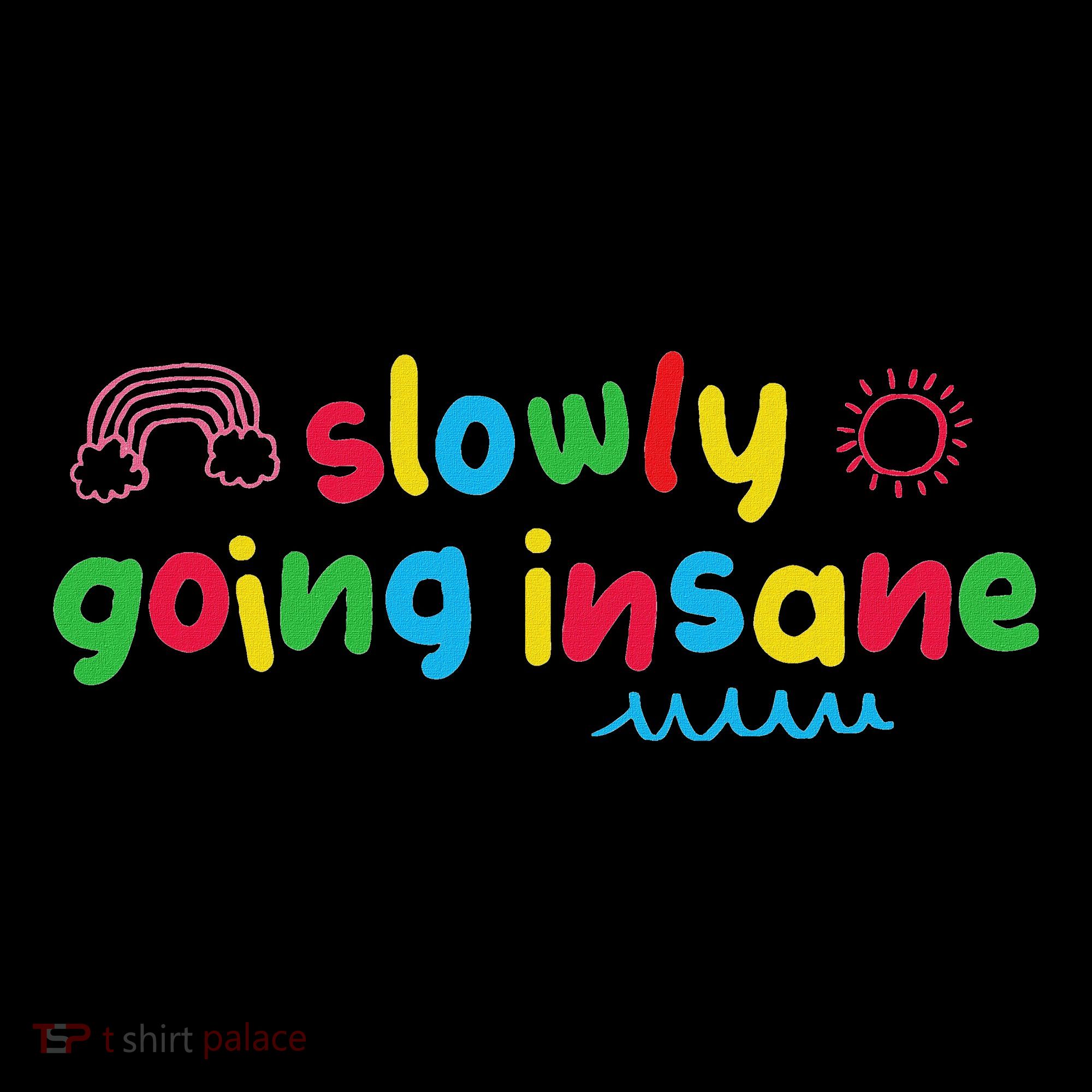 Slowly Going Insane Kidcore Clowncore Aesthetic Kids Long Sleeve Shirt