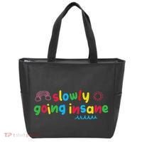 Slowly Going Insane Kidcore Clowncore Aesthetic Tote Bag thumb 0