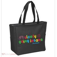 Slowly Going Insane Kidcore Clowncore Aesthetic Tote Bag thumb 2