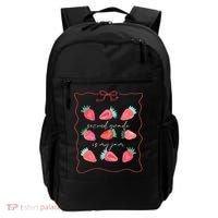 Second Grade Is My Jam Strawberry 2nd Grade Teacher Backpack thumb 0