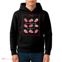 Second Grade Is My Jam Strawberry 2nd Grade Teacher Kids Hoodie thumb 4
