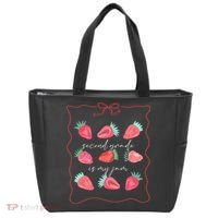 Second Grade Is My Jam Strawberry 2nd Grade Teacher Tote Bag thumb 0