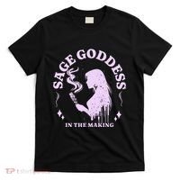Sage Goddess In The Making Spiritual Energy Holistic Vibes T-Shirt thumb 0