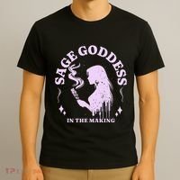 Sage Goddess In The Making Spiritual Energy Holistic Vibes T-Shirt thumb 3
