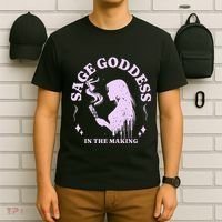 Sage Goddess In The Making Spiritual Energy Holistic Vibes T-Shirt thumb 6