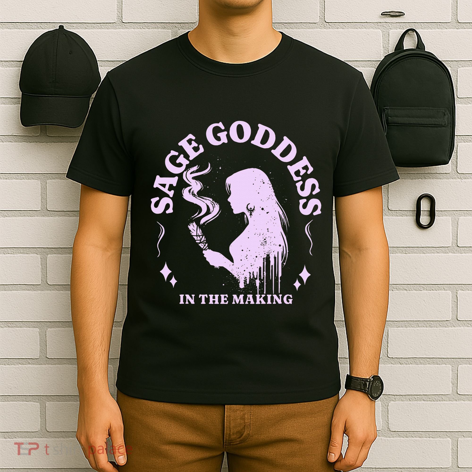 Sage Goddess In The Making Spiritual Energy Holistic Vibes T-Shirt