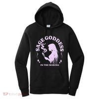 Sage Goddess In The Making Spiritual Energy Holistic Vibes Women's Hoodie thumb 0