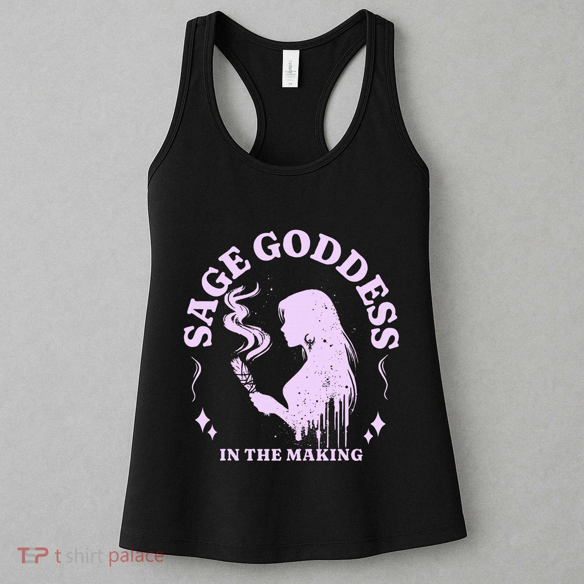 Sage Goddess In The Making Spiritual Energy Holistic Vibes Women's Tank Top