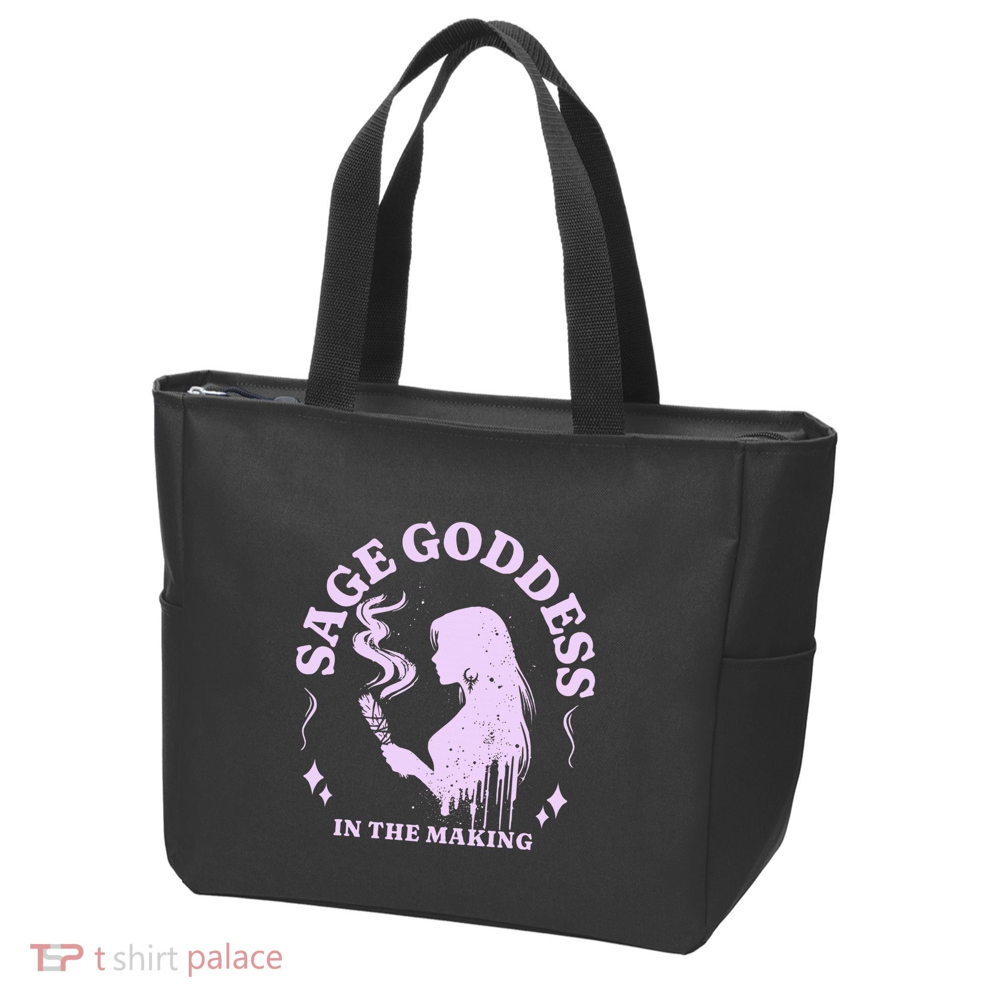 Sage Goddess In The Making Spiritual Energy Holistic Vibes Tote Bag