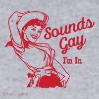 Sounds Gay IM In Retro Lgbt 80s Pride Women's Sweatshirt thumb 2