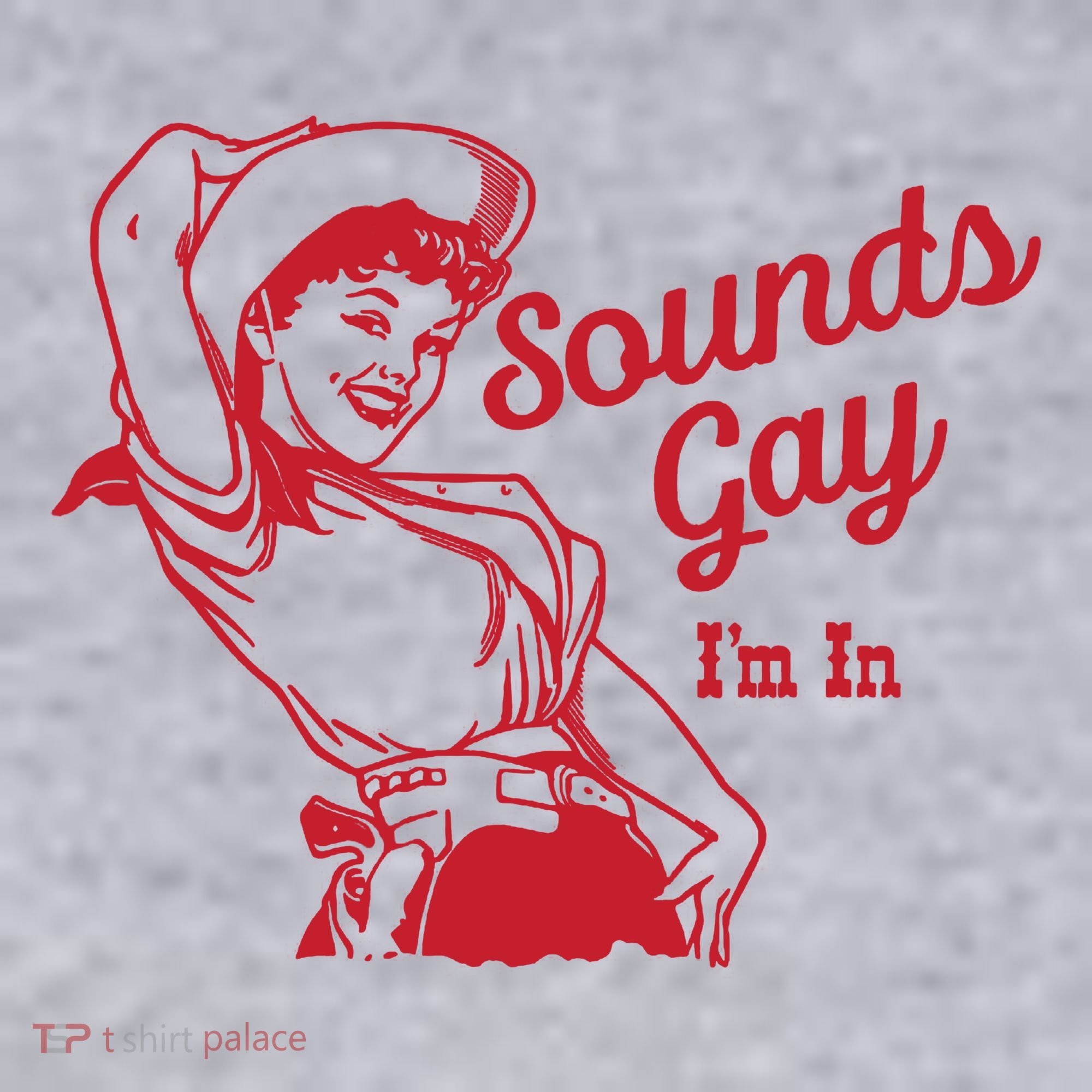 Sounds Gay IM In Retro Lgbt 80s Pride Women's Sweatshirt