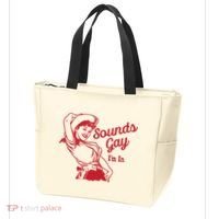 Sounds Gay IM In Retro Lgbt 80s Pride Tote Bag thumb 3