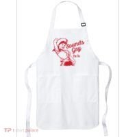 Sounds Gay IM In Retro Lgbt 80s Pride Apron thumb 0