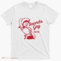 Sounds Gay IM In Retro Lgbt 80s Pride T-Shirt thumb 0