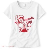 Sounds Gay IM In Retro Lgbt 80s Pride Women's T-Shirt thumb 0