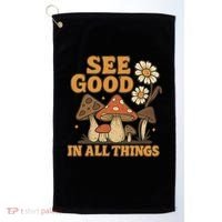 See Good in All Things Golf Towel thumb 0