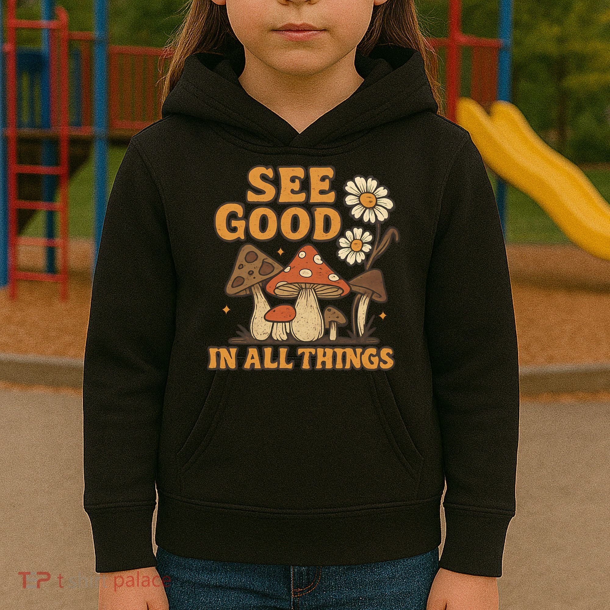 See Good in All Things Kids Hoodie
