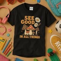 See Good in All Things Kids T-Shirt thumb 3
