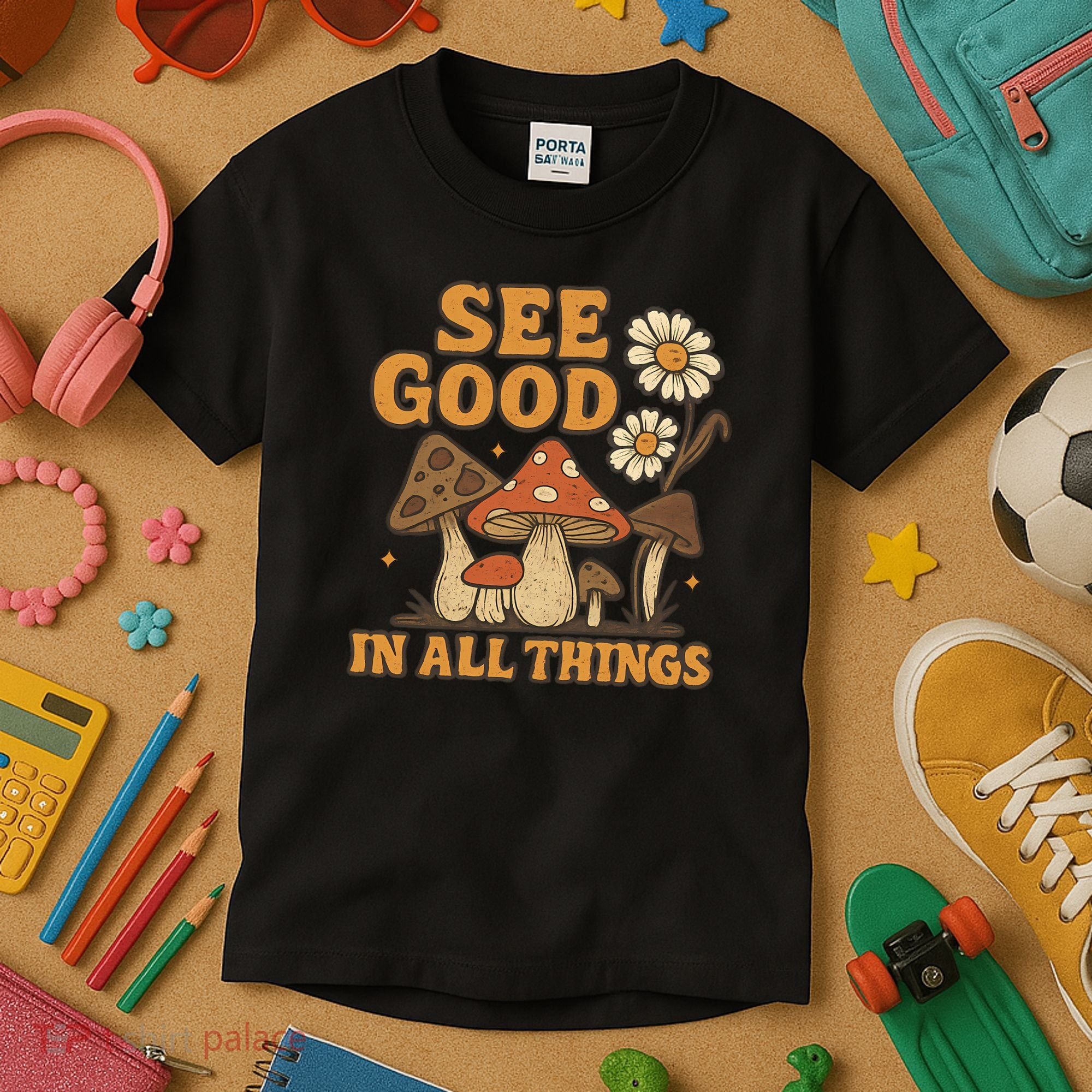 See Good in All Things Kids T-Shirt