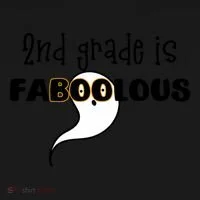 Second Grade Is Faboolous Halloween Fab Meme Pun Doggie Tank thumb 4