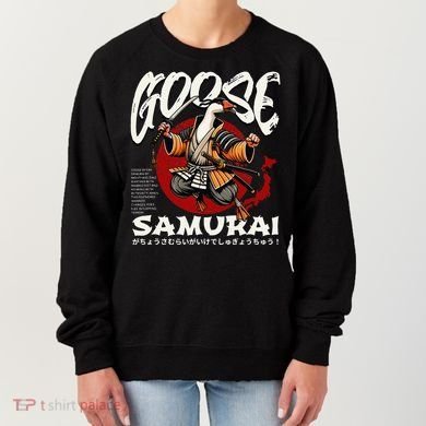 Samurai Goose Japan Bushido Oni Ronin Warrior Women's Sweatshirt