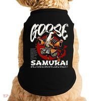 Samurai Goose Japan Bushido Oni Ronin Warrior Doggie Tank thumb 0