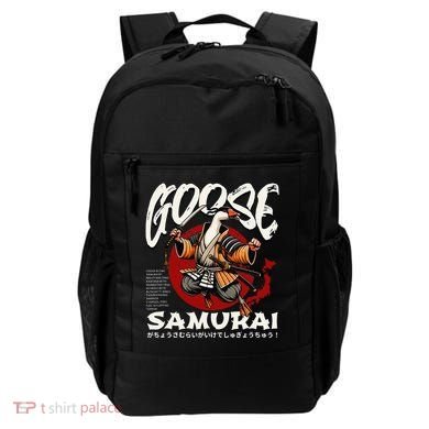 Samurai Goose Japan Bushido Oni Ronin Warrior Backpack