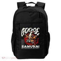 Samurai Goose Japan Bushido Oni Ronin Warrior Backpack thumb 0