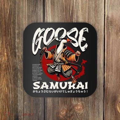 Samurai Goose Japan Bushido Oni Ronin Warrior Coaster