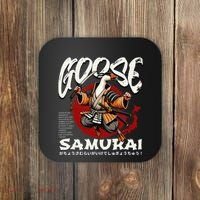 Samurai Goose Japan Bushido Oni Ronin Warrior Coaster thumb 0