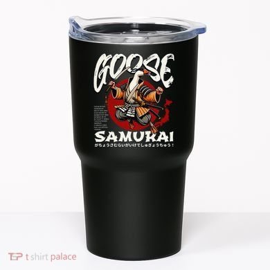 Samurai Goose Japan Bushido Oni Ronin Warrior Tumbler