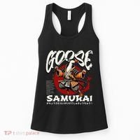 Samurai Goose Japan Bushido Oni Ronin Warrior Women's Tank Top thumb 0