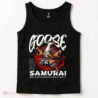Samurai Goose Japan Bushido Oni Ronin Warrior Tank Top thumb 2