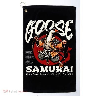 Samurai Goose Japan Bushido Oni Ronin Warrior Golf Towel